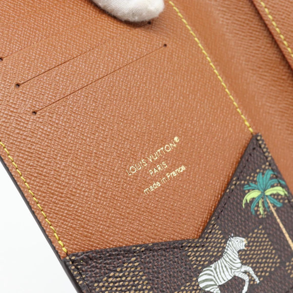 LOUIS VUITTON Heritage The Darjeeling Couverture Passport N40872 Auth 181950SAM
