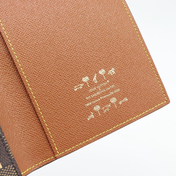 LOUIS VUITTON Heritage The Darjeeling Couverture Passport N40872 Auth 181950SAM
