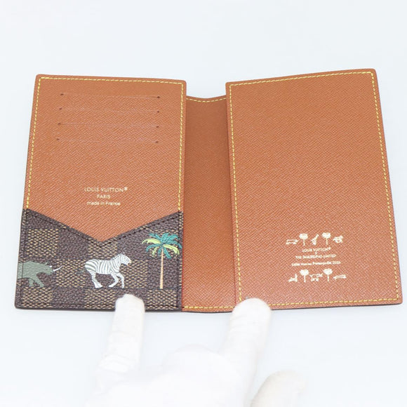 LOUIS VUITTON Heritage The Darjeeling Couverture Passport N40872 Auth 181950SAM