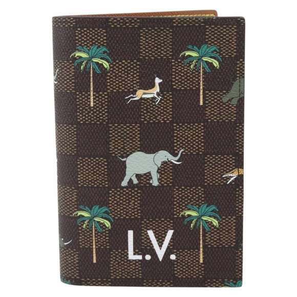 LOUIS VUITTON Heritage The Darjeeling Couverture Passport N40872 Auth 181950SAM
