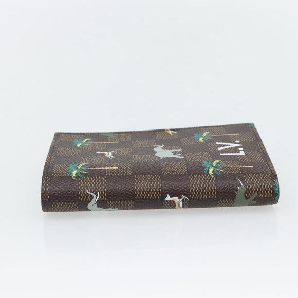 LOUIS VUITTON Heritage The Darjeeling Couverture Passport N40872 Auth 181950SAM