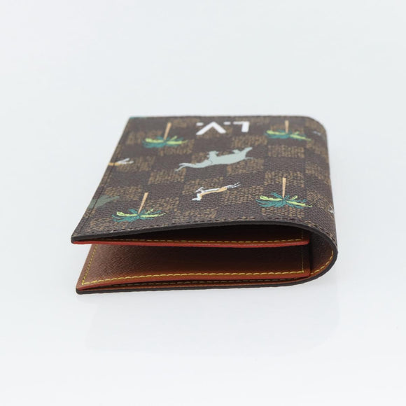 LOUIS VUITTON Heritage The Darjeeling Couverture Passport N40872 Auth 181950SAM