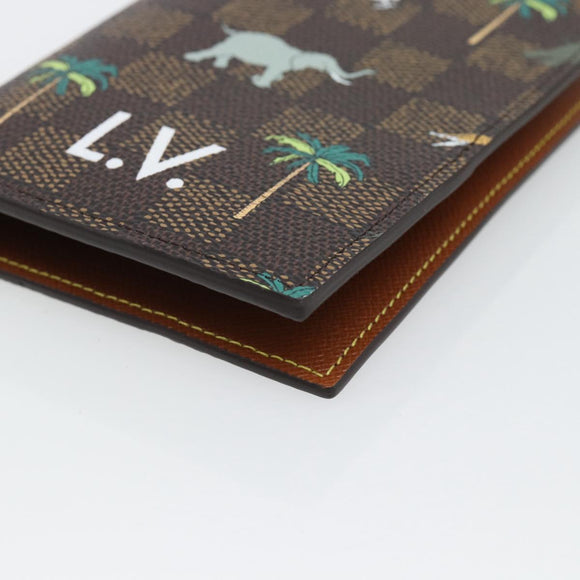 LOUIS VUITTON Heritage The Darjeeling Couverture Passport N40872 Auth 181950SAM
