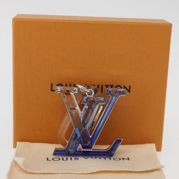LOUIS VUITTON Bijoux Sac LV Prism Charm plastic Blue MP2365 LV Auth 181951M