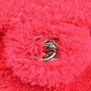 CHANEL Matelasse Kettenrucksack Stapel Pink Silber CC Auth 181955M-17