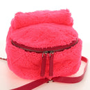 CHANEL Matelasse Kettenrucksack Stapel Pink Silber CC Auth 181955M-6