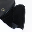 GUCCI Hand Bag Leather Black Gold Auth 181956V-19