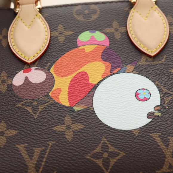 LOUIS VUITTON Monogram Panda On The Go Trunk BB Hand Bag M13668 Auth 181957SAM