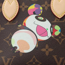 LOUIS VUITTON Monogram Panda On The Go Trunk BB Hand Bag M13668 Auth 181957SAM-21