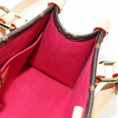 LOUIS VUITTON Monogram Panda On The Go Trunk BB Hand Bag M13668 Auth 181957SAM-23