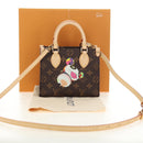 LOUIS VUITTON Monogram Panda On The Go Trunk BB Hand Bag M13668 Auth 181957SAM-12