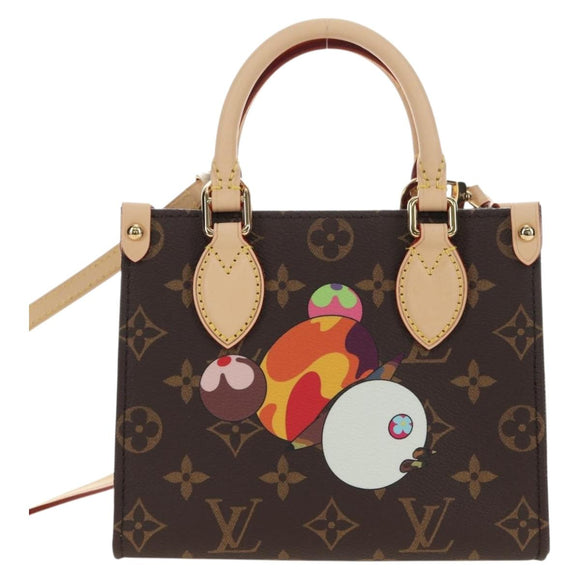 LOUIS VUITTON Monogram Panda On The Go Trunk BB Hand Bag M13668 Auth 181957SAM