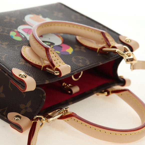 LOUIS VUITTON Monogram Panda On The Go Trunk BB Hand Bag M13668 Auth 181957SAM
