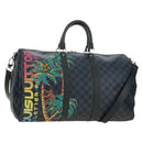 LOUIS VUITTON Damier Cobalt Keepall Bandouliere 45 Bag N50002 LV Auth 181958M-1