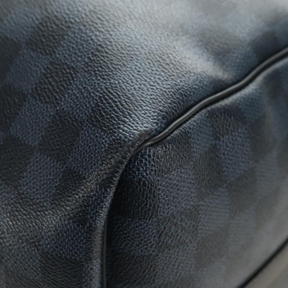 LOUIS VUITTON Damier Cobalt Keepall Bandouliere 45 Bag N50002 LV Auth 181958M