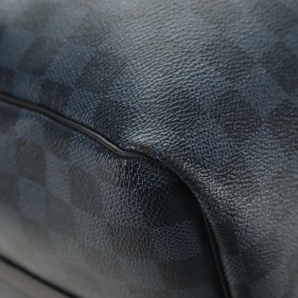 LOUIS VUITTON Damier Cobalt Keepall Bandouliere 45 Bag N50002 LV Auth 181958M