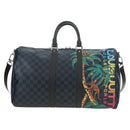 LOUIS VUITTON Damier Cobalt Keepall Bandouliere 45 Bag N50002 LV Auth 181958M-2