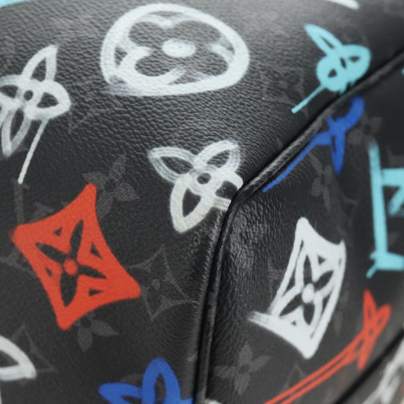 LOUIS VUITTON Eclipse Graffiti Keepall Bandouliere 50 Bag M21384 Auth 181959SM