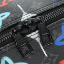 LOUIS VUITTON Eclipse Graffiti Keepall Bandouliere 50 Bag M21384 Auth 181959SM-22