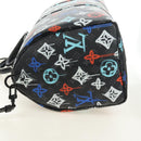LOUIS VUITTON Eclipse Graffiti Keepall Bandouliere 50 Bag M21384 Auth 181959SM-3
