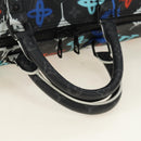 LOUIS VUITTON Eclipse Graffiti Keepall Bandouliere 50 Bag M21384 Auth 181959SM-7