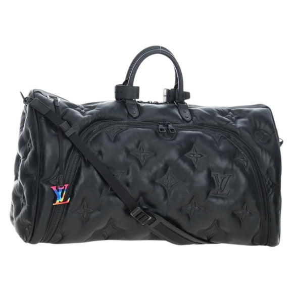 LOUIS VUITTON Monogram Keepall Bandouliere 60 Boston Bag M41412 LV Auth 181960SM