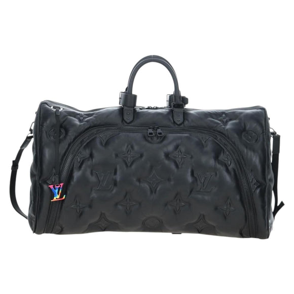 LOUIS VUITTON Monogram Keepall Bandouliere 60 Boston Bag M41412 LV Auth 181960SM