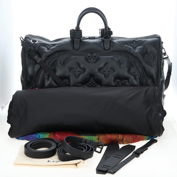 LOUIS VUITTON Monogram Keepall Bandouliere 60 Boston Bag M41412 LV Auth 181960SM