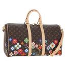 LOUIS VUITTON Takashi Murakami Keepall Bandouliere 45 Bag M14182 Auth 181961SM-1