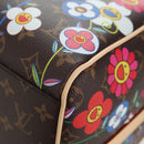 LOUIS VUITTON Takashi Murakami Keepall Bandouliere 45 Bag M14182 Auth 181961SM-18