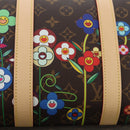 LOUIS VUITTON Takashi Murakami Keepall Bandouliere 45 Bag M14182 Auth 181961SM-22