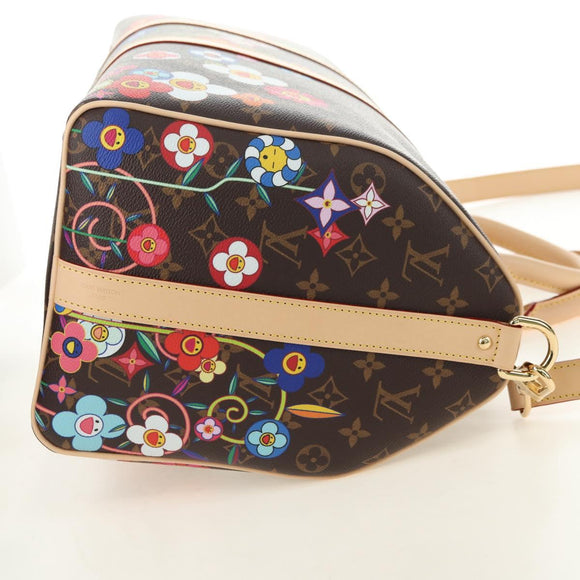 LOUIS VUITTON Takashi Murakami Keepall Bandouliere 45 Bag M14182 Auth 181961SM