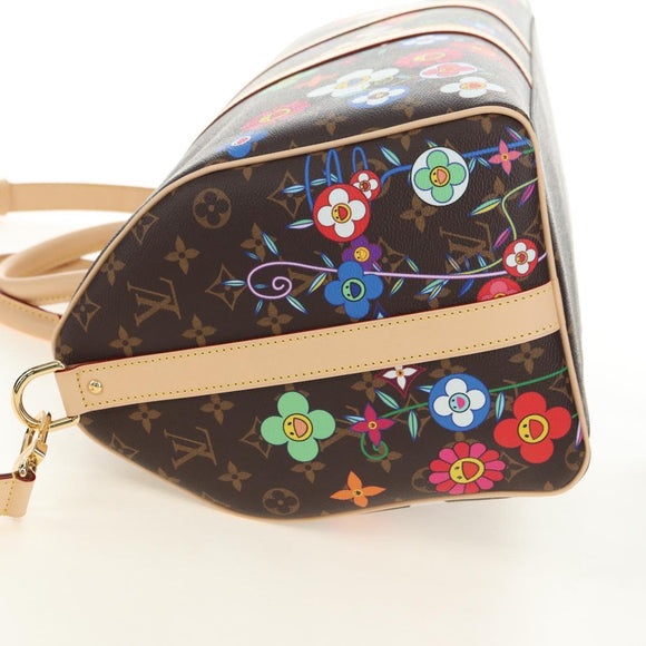 LOUIS VUITTON Takashi Murakami Keepall Bandouliere 45 Bag M14182 Auth 181961SM