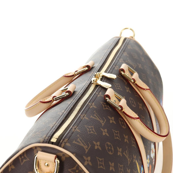 LOUIS VUITTON Takashi Murakami Keepall Bandouliere 45 Bag M14182 Auth 181961SM
