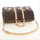 LOUIS VUITTON Takashi Murakami Keepall Bandouliere 45 Bag M14182 Auth 181961SM-8