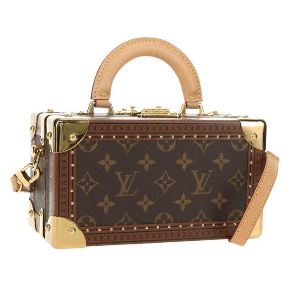 LOUIS VUITTON Monogram Petite Vallees Hand Bag M20468 LV Auth 181962SAM