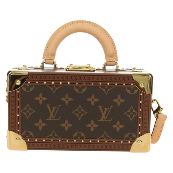 LOUIS VUITTON Monogram Petite Vallees Hand Bag M20468 LV Auth 181962SAM