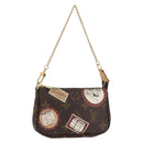 LOUIS VUITTON Monogram Patch Mini Pochette Accessoires Beutel M95804 Auth 181966V-1