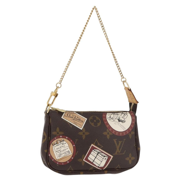 LOUIS VUITTON Monogram Patch Mini Pochette Accessoires Beutel M95804 Auth 181966V