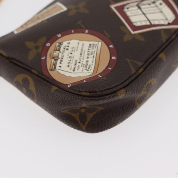 LOUIS VUITTON Monogram Patch Mini Pochette Accessoires Beutel M95804 Auth 181966V
