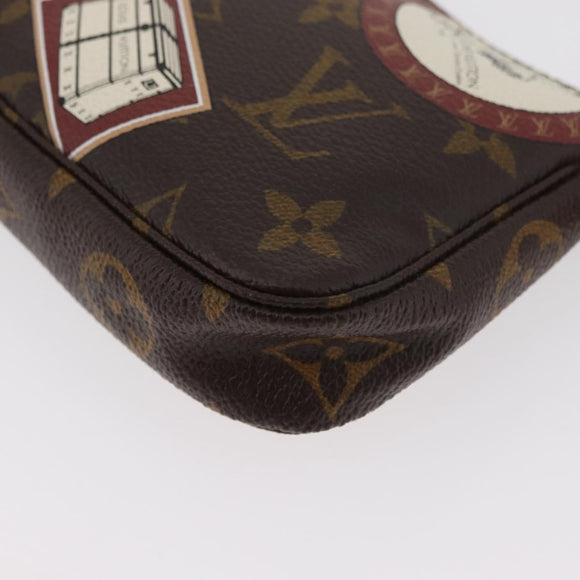 LOUIS VUITTON Monogram Patch Mini Pochette Accessoires Beutel M95804 Auth 181966V