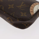 LOUIS VUITTON Monogram Patch Mini Pochette Accessoires Beutel M95804 Auth 181966V-17
