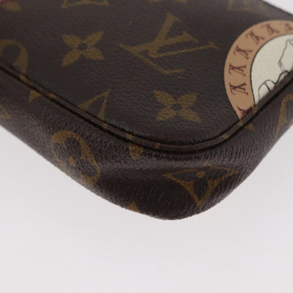 LOUIS VUITTON Monogram Patch Mini Pochette Accessoires Beutel M95804 Auth 181966V