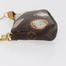 LOUIS VUITTON Monogram Patch Mini Pochette Accessoires Beutel M95804 Auth 181966V-4