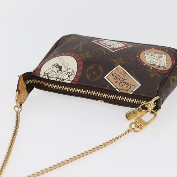 LOUIS VUITTON Monogram Patch Mini Pochette Accessoires Beutel M95804 Auth 181966V