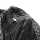 CHANEL Mantel Wolle Schwarz CC Auth 181967V-11