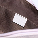 GUCCI GG Canvas Shoulder Bag Lavende Silver 32160 Auth 181980A-19