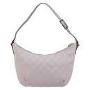 GUCCI GG Canvas Shoulder Bag Lavende Silver 32160 Auth 181980A-2