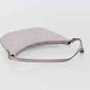 GUCCI GG Canvas Shoulder Bag Lavende Silver 32160 Auth 181980A-7