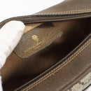 GUCCI GG Supreme Web Sherry Line Bag PVC Beige Gold 56 02 004 Auth 181982-18